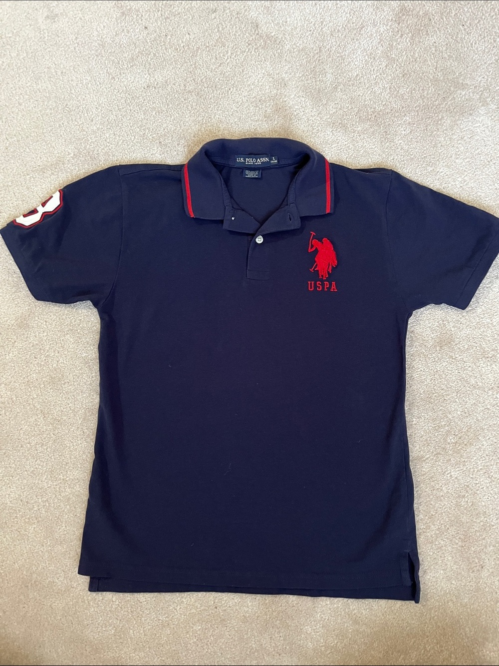 US Polo Assn boy shirt